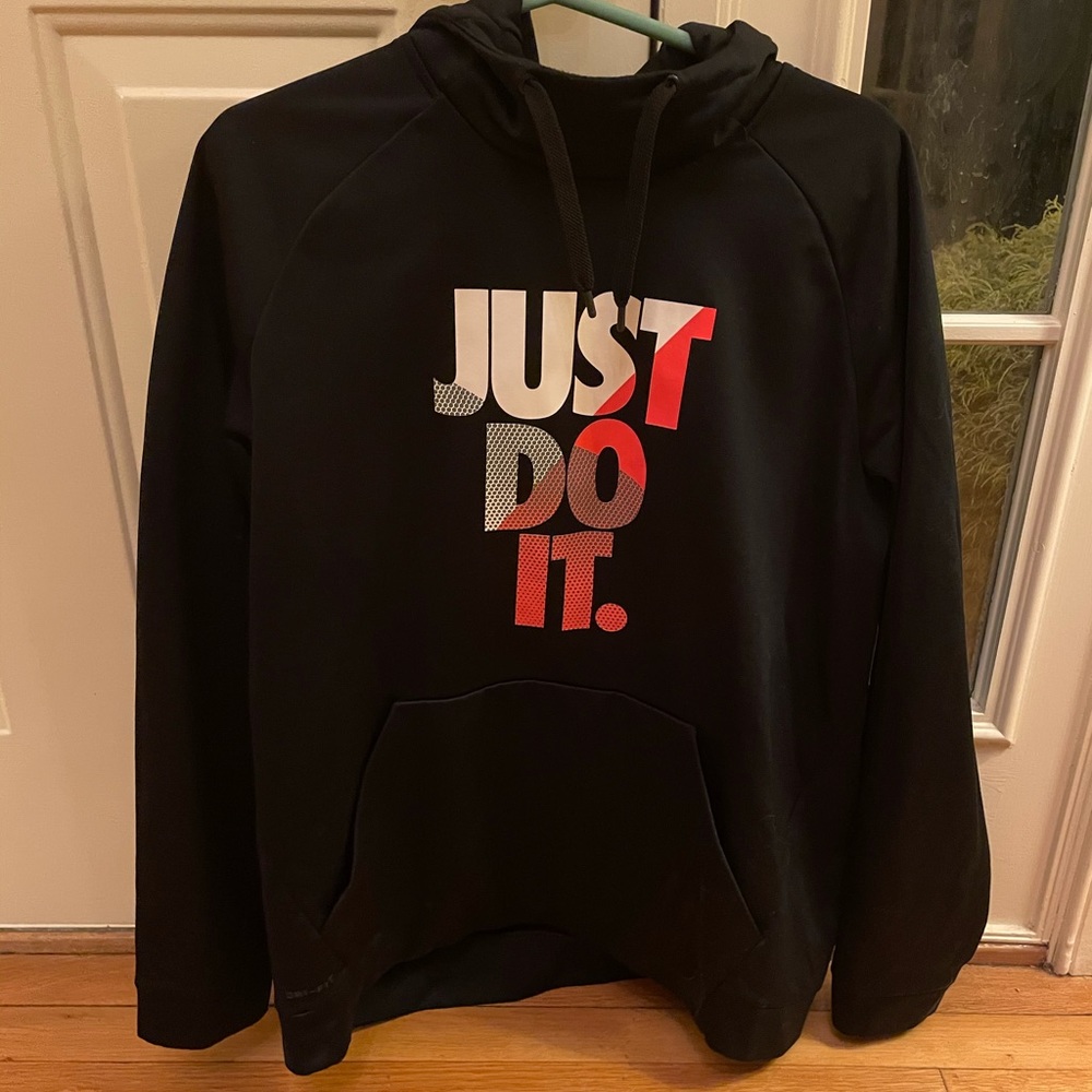 Nike “Just Do It” Dri-Fit Hoodie-Pullover - Men XL